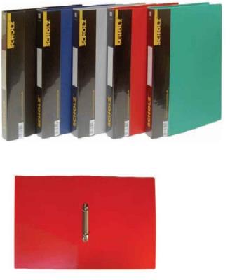 Папка з кільцями, A4, 2,5см, 2R вн. діам. 1,7см, PP, 700мкн, з киш., чорн., 5218, SOZ (1/12/72) Папка з кільцями, A4, 2,5см, 2R вн. діам. 1,7см, PP, 700мкн, з киш., чорн., 5218, SOZ (1/12/72)