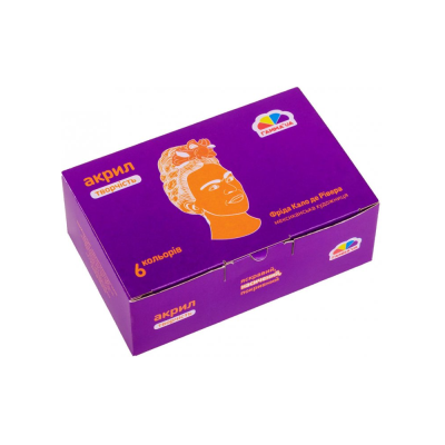 Фарби акрилові матові 6 кол/20 мл, Творчість (1/12) Фарби акрилові матові 6 кол/20 мл, Творчість (1/12)