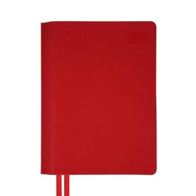 Щоденник-діловий записник А5 Leo Planner датований 2026 "Vitto", м'який, червоний, 368 сторінок