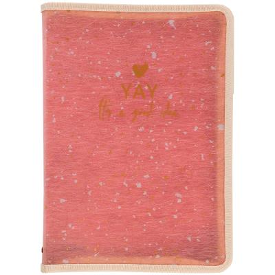 Папка об'ємна на блискавці, А5+, Shade Coral (1/12/144) Папка об'ємна на блискавці, А5+, Shade Coral (1/12/144)