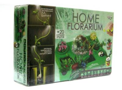 Безопасный образовательный набор для выращивания растений "HOME FLORARIUM", на украинском языке Безопасный образовательный набор для выращивания растений "HOME FLORARIUM", на украинском языке
