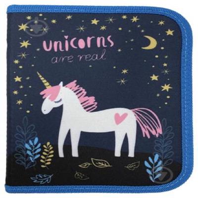 Пенал 1-яр.з 1відв."Unicorn" пустий, 21102С Пенал 1-яр.з 1відв."Unicorn" пустий, 21102С
