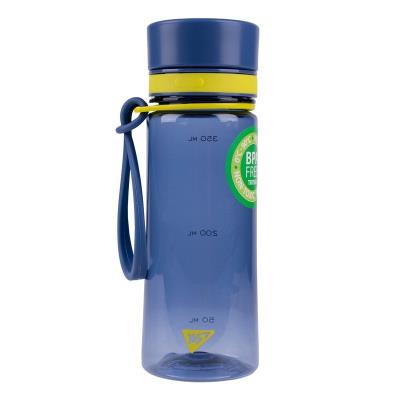 Пляшка для води Yes "Fusion" 400 мл, блакитна
