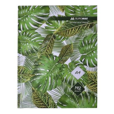 Книга обліку "FLORISTICA" 192 арк., клітинка, офсет (тверда ламінована обладинка), А4, зелений, BM.24419101-04