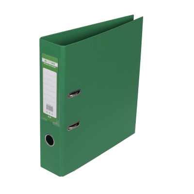 Реєстратор ELITE двост. А4, 70/75 мм (внутр./зовн.) PP, зелений, збірний