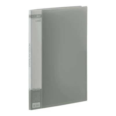 /Папка з 10 файлами А4 JOBMAX, сірий