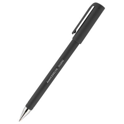 Ручка гелева DG 2042 0,7 мм чорна (12 шт/уп)