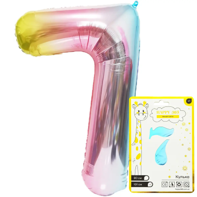 Кулька фольгована 481007 80см Кулька фольгована 481007 80см