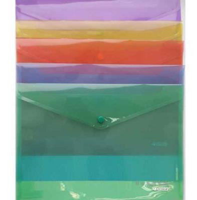 Папка 4Office, 4-208, А4, с кнопкой, цвета в ассортименте Папка 4Office, 4-208, А4, с кнопкой, цвета в ассортименте