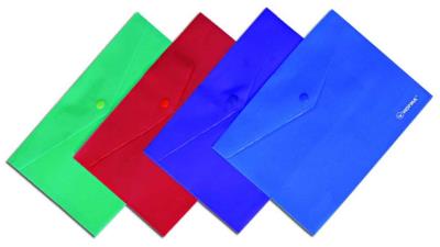 Папка з кнопкою, непрозор., А4, 160 мкн PР, жовта., 5017, NORMA (1/10/120)