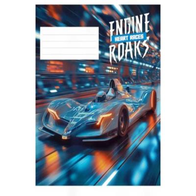 Зошит загальний, 48арк., у лінію, ВД-лак, Школярик