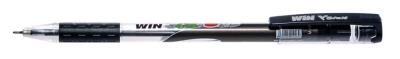 Ручка кулькова WIN, VISION, масляна, 0.6 мм, чорна (1/60/1440)