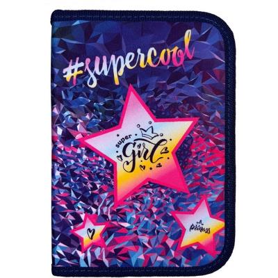 пенал 1-яр. пустий, 2 відворота, поліестер, "Super Cool", 24204C