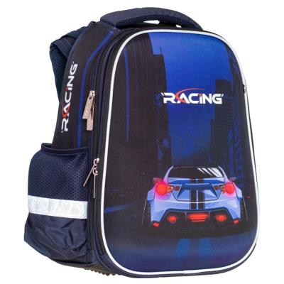 ранець SchoolCase 2 відділення, 38х29х16см, поліестер, "Racing", 2515C