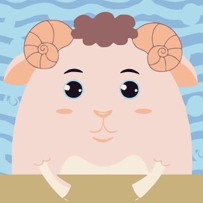 Набір для розпису по номерах Милість баранчика Strateg розміром 20х20 см (HH7069)