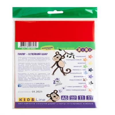 Папір кол., самок. А5, 11 арк., 11 кол.