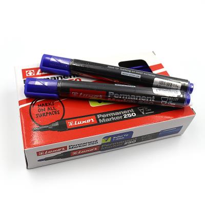 Маркер перманентний "Luxor" 250, 1-3 мм, синій, 3452 Маркер перманентний "Luxor" 250, 1-3 мм, синій, 3452