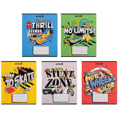 Зошит 18 арк., лін., гібр. лак + УФ лак, HW (1/20/400)