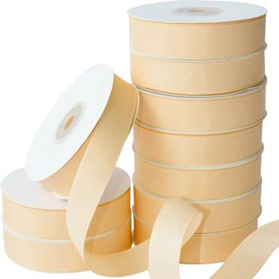 Стрічка репсова 1,5см*23м 1523A203GG світло-персикова