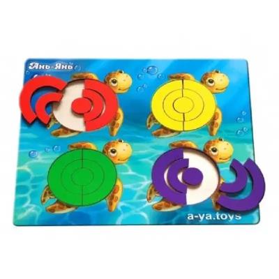 Іграшка Сортер "Черепашки-кольори" Іграшка Сортер "Черепашки-кольори"