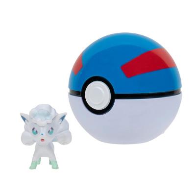 Ігровий набір POKEMON W14 - АЛОЛА ВУЛЬПІКС В ПОКЕБОЛІ (ігрова фігурка, покебол)