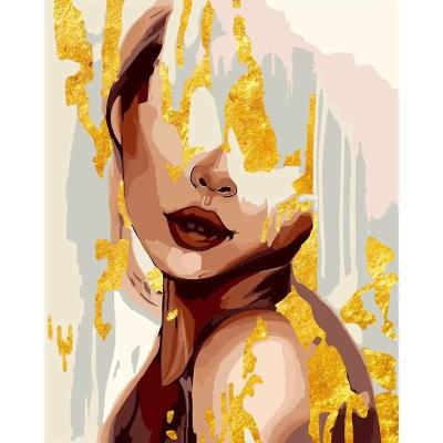 Картина за номерами SANTI "Золоті мрії", 40*50см, поталь