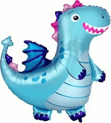 3206-0606 Кулька Ф М/ФІГУРА Дракон блакитний