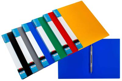 Папка-швидкозшивач пластикова Knopka Light, CLIP A, з пружинним механізмом, чорна (1/20/120) Папка-швидкозшивач пластикова Knopka Light, CLIP A, з пружинним механізмом, чорна (1/20/120)