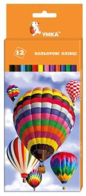 Карандаши цветные Барвинок, Шары, 12 цветов Карандаши цветные Барвинок, Шары, 12 цветов