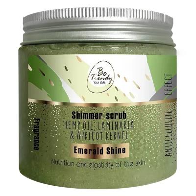 Be Trendy Шиммер-скраб «Emerald Shine», 300 г