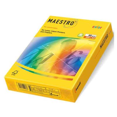 Папір кольоровий, Maestro Color Intensiv, A4. 160г/м2,250 арк, IG50 гірчичний (1/5/200) Папір кольоровий, Maestro Color Intensiv, A4. 160г/м2,250 арк, IG50 гірчичний (1/5/200)