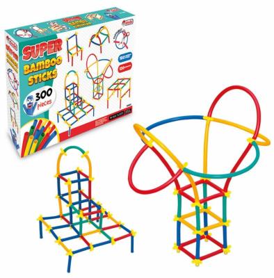 Конструктор-соломинки "Природа" 300 шт. (365*265*55 мм) "dede"