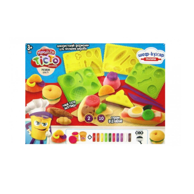 Набор креативного творчества "Тесто для лепки" Master Do "Шеф-повар. Траттория, TMD-17-04U Набор креативного творчества "Тесто для лепки" Master Do "Шеф-повар. Траттория, TMD-17-04U