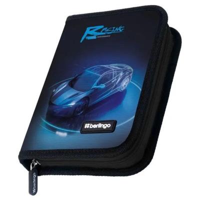 пенал 1-яр. пустий, поліестер, "Fast Car", 25007C