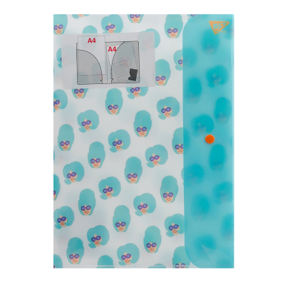 Папка-органайзер YES на кнопці А4 "Fancy", 3 відділення, 2 кармани, 491743 (1/120) Папка-органайзер YES на кнопці А4 "Fancy", 3 відділення, 2 кармани, 491743 (1/120)