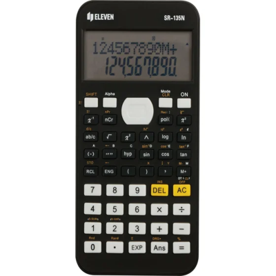 Калькулятор Eleven науковий SR-135N , 10 р 148x76 x13 мм
