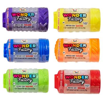 Маса для ліплення, що не засихає, WONDER FACTORY – СВІТ КОЛЬОРУ ТА ФОРМИ (в асорт., в дисп.)