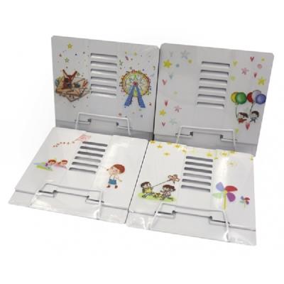 555-27-B Підставка для книг метал. "Kids" 20,8*18,8см,mix, 1шт/етик. 555-27-B Підставка для книг метал. "Kids" 20,8*18,8см,mix, 1шт/етик.