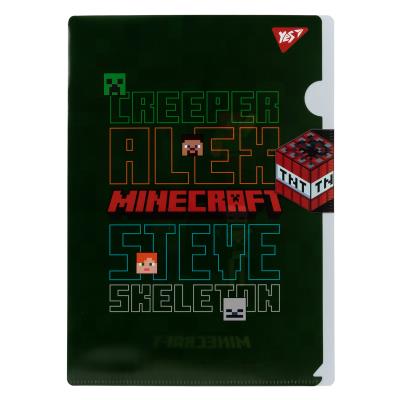 Папка-куток YES A4 з клапаном "Minecraft" Папка-куток YES A4 з клапаном "Minecraft"