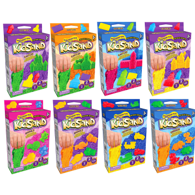 Набор креативного творчества "Кинетический песок "KidSand" коробка мини 200 г, KS-05-01U,02U,03U...08U Набор креативного творчества "Кинетический песок "KidSand" коробка мини 200 г, KS-05-01U,02U,03U...08U