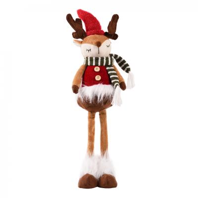 Новорічна м'яка іграшка Yes! Fun "Олень Дівчинка" 50 см, LED