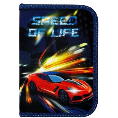 пенал 1-яр. пустий, поліестер, "Speed of Life", 24013C
