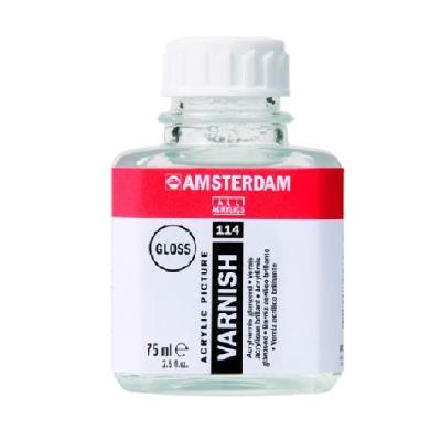 Лак для акрилових фарб AMSTERDAM, глянцевий (114), 75 мл, Royal Talens