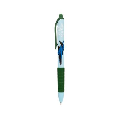 Ручка кулькова YES "Месники" автоматична 0,7 мм синя