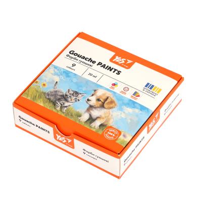 Фарби гуашеві Yes Orange Line 9 кол. 20 мл