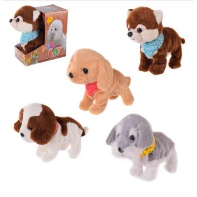 Собачка інтерактивна м'яка 0613-33, гавкає, скулить, реагує на хлопок, 4 види, в коробці (1) Собачка інтерактивна м'яка 0613-33, гавкає, скулить, реагує на хлопок, 4 види, в коробці (1)