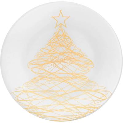 Тарілка VIVA NY TREE GOLD/ 25 см (S3010-2)
