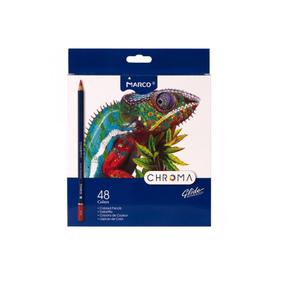 Карандаши цветные 48 цветов Marco Chroma. 8010-48CB Карандаши цветные 48 цветов Marco Chroma. 8010-48CB
