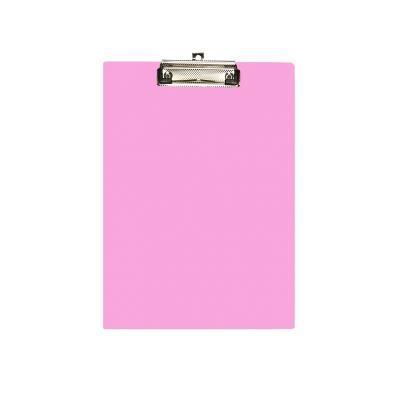 Планшет A4 з притиском та підвісом, пластик, рожевий, E30156-89 (1/30)