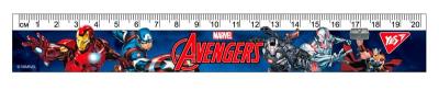 Лінійка YES 20 см «Marvel»